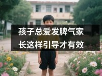 孩子总爱发脾气家长这样引导才有效