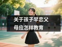 关于孩子早恋父母应怎样教育